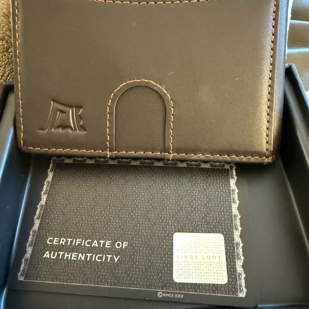 Brown Leather Wallet